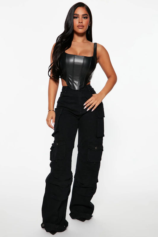 COURTNEY CARGO JEANS