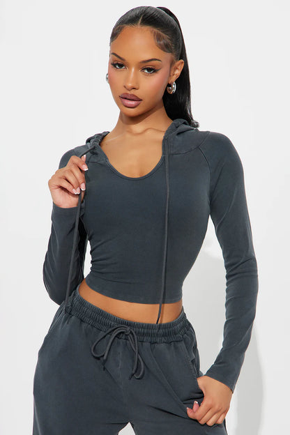 KEEP IT CASUAL WASHED PANT SET