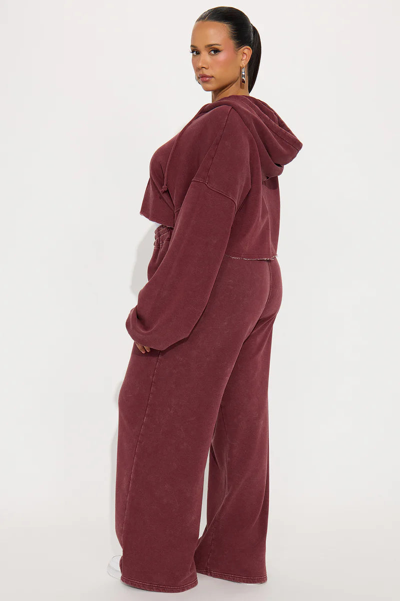 ON THE GO FLEECE PANT SET