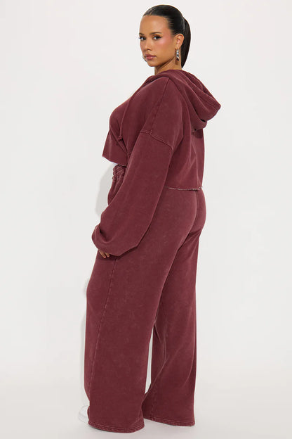 ON THE GO FLEECE PANT SET
