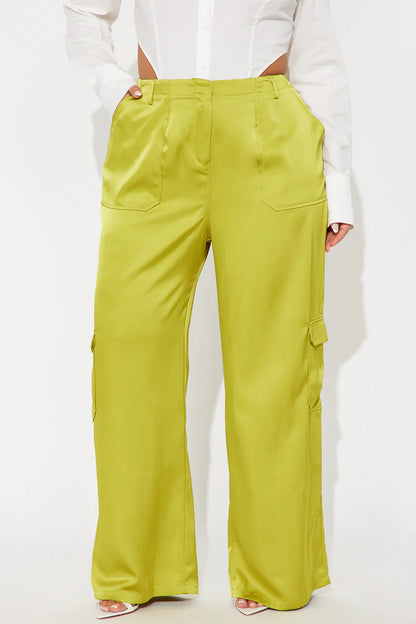 PRETTY GILR WALK SATIN CARGO