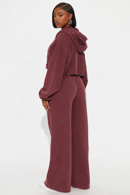 ON THE GO FLEECE PANT SET