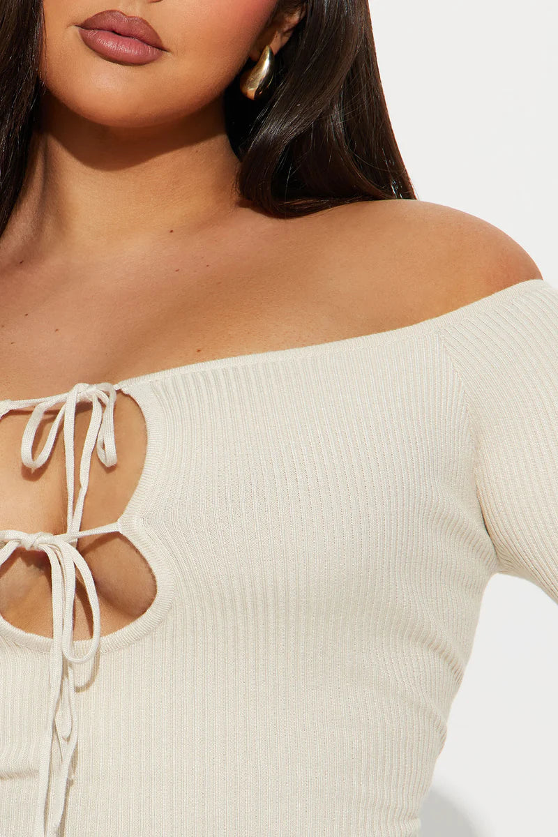 SOTAINY SWEATER BODYSUIT