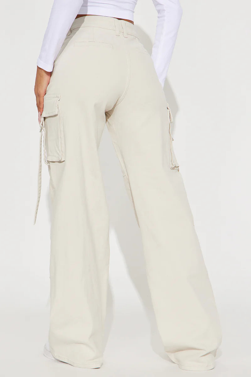HONEY WIDE LEG CARGO PANT