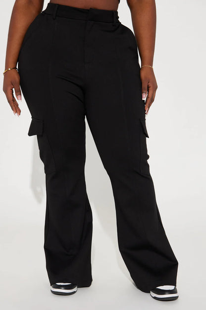 BE ABOUT IT FLARE CARGO PANT