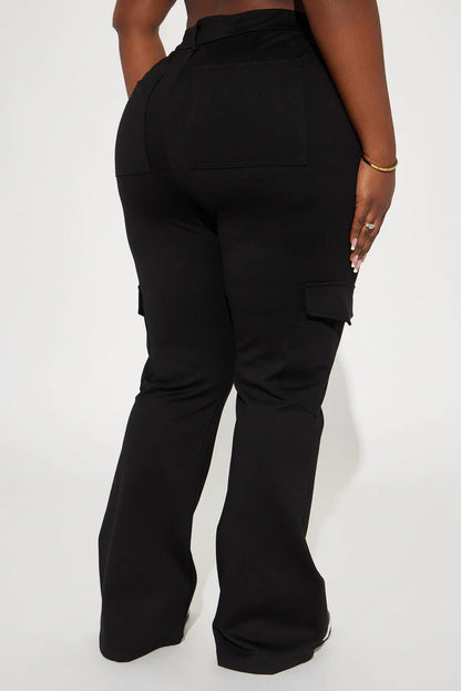 BE ABOUT IT FLARE CARGO PANT