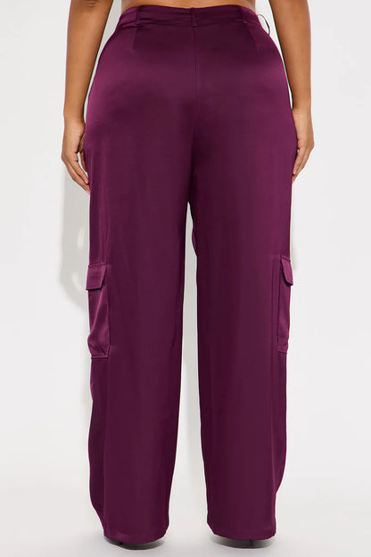 PRETTY GILR WALK SATIN CARGO