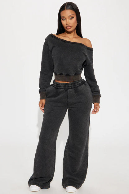 SAMMIE FLEECE PANT SET