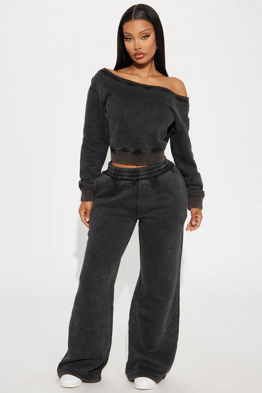 SAMMIE FLEECE PANT SET