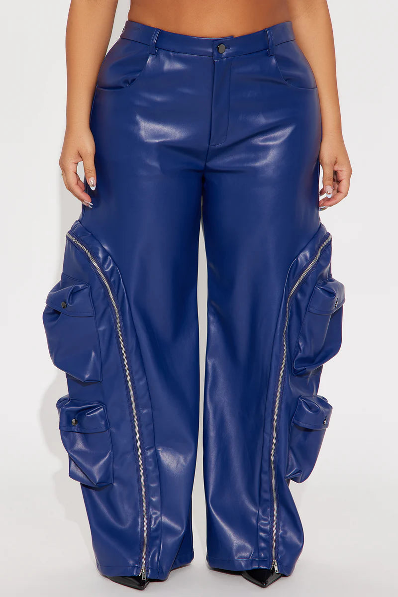 BARELY HOLDIN' ON FAUX LEATHER