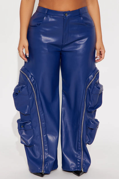 BARELY HOLDIN' ON FAUX LEATHER