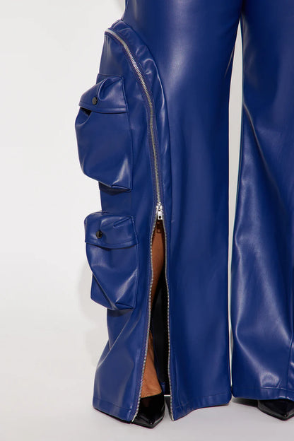 BARELY HOLDIN' ON FAUX LEATHER