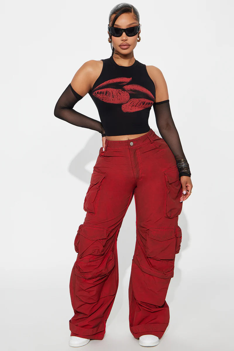 TALK IT UP OVERSIZED CARGO PANT