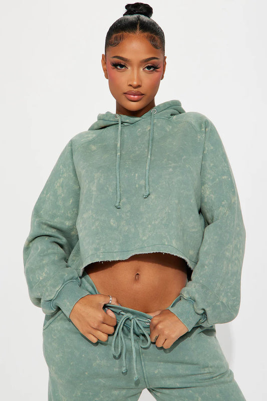 MY TIME MINERAL WASH JOGGER SET