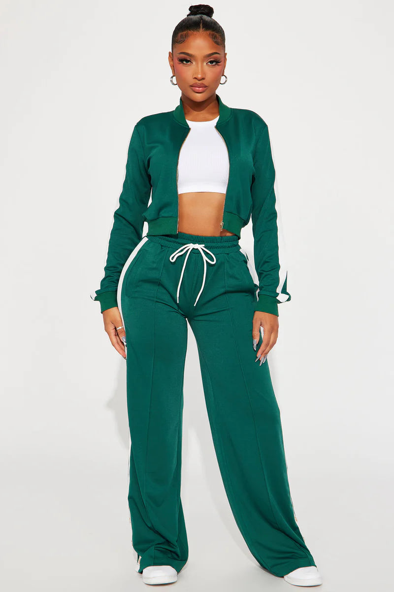 HANGING OUT LATER TRACK PANT SET
