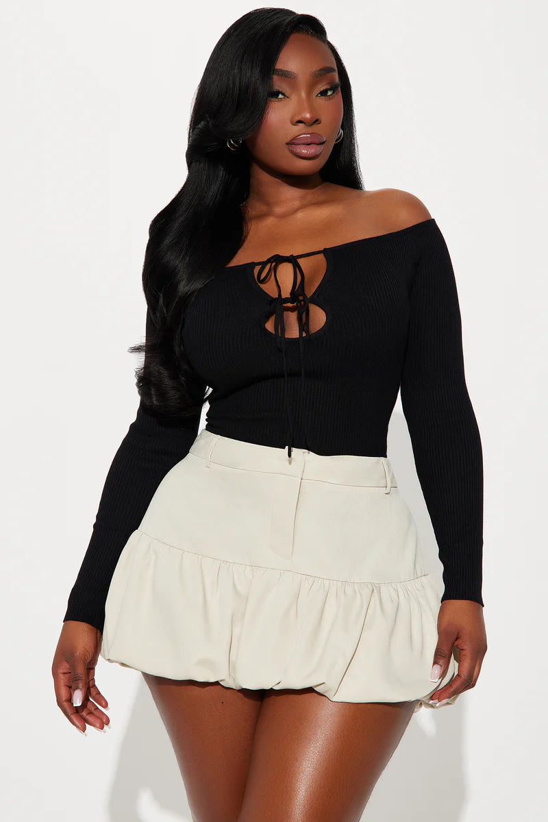 SOTAINY SWEATER BODYSUIT