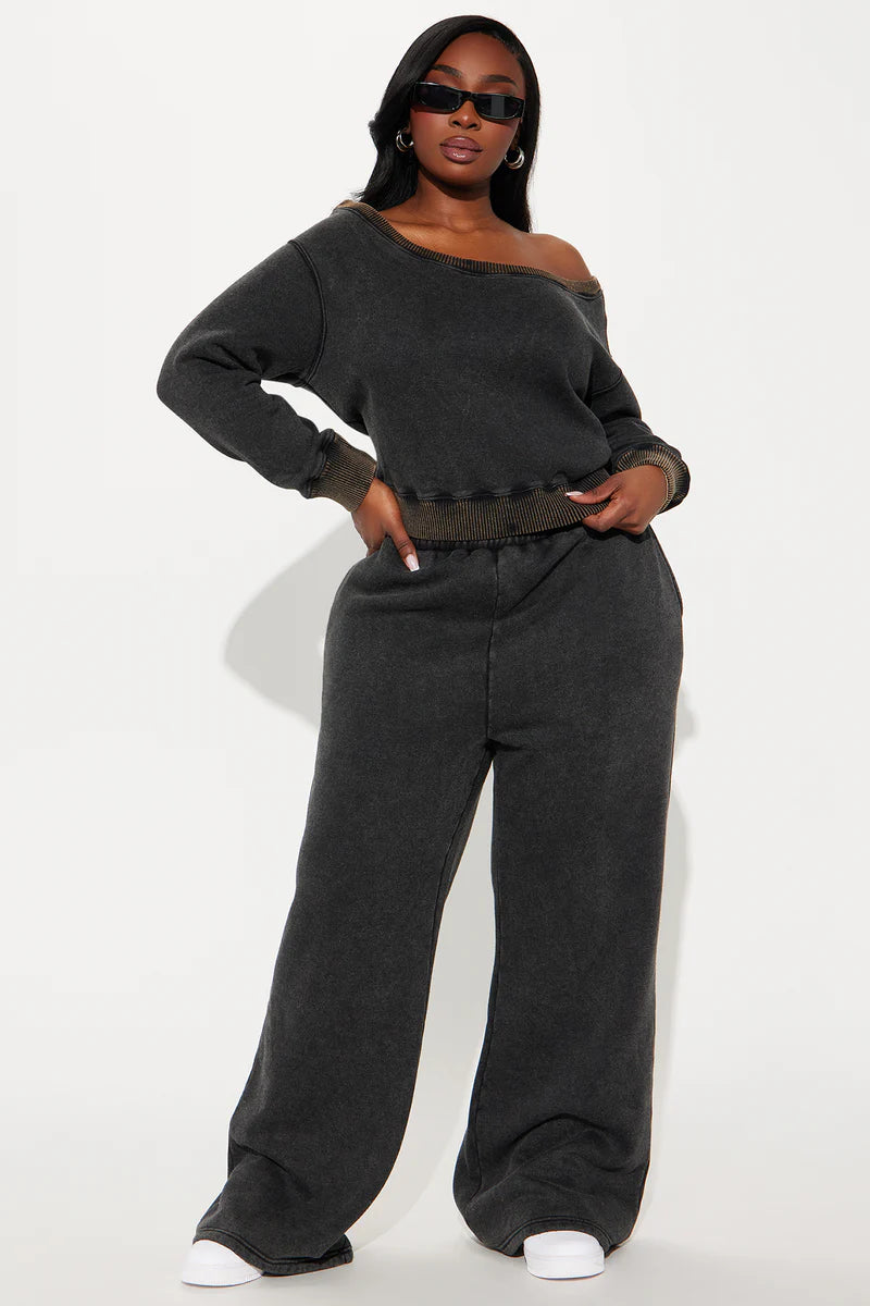 SAMMIE FLEECE PANT SET