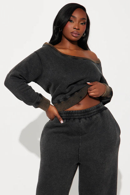 SAMMIE FLEECE PANT SET