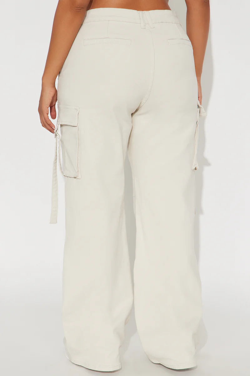 HONEY WIDE LEG CARGO PANT