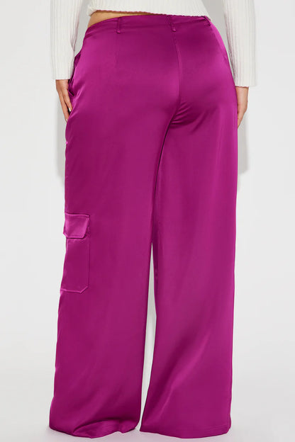 PRETTY GILR WALK SATIN CARGO