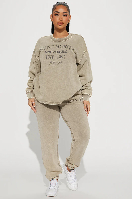 SAINT-MORITZ SWEATSHIRT SET