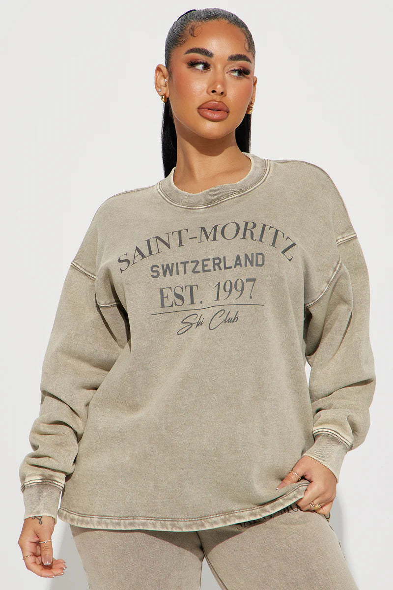 SAINT-MORITZ SWEATSHIRT SET