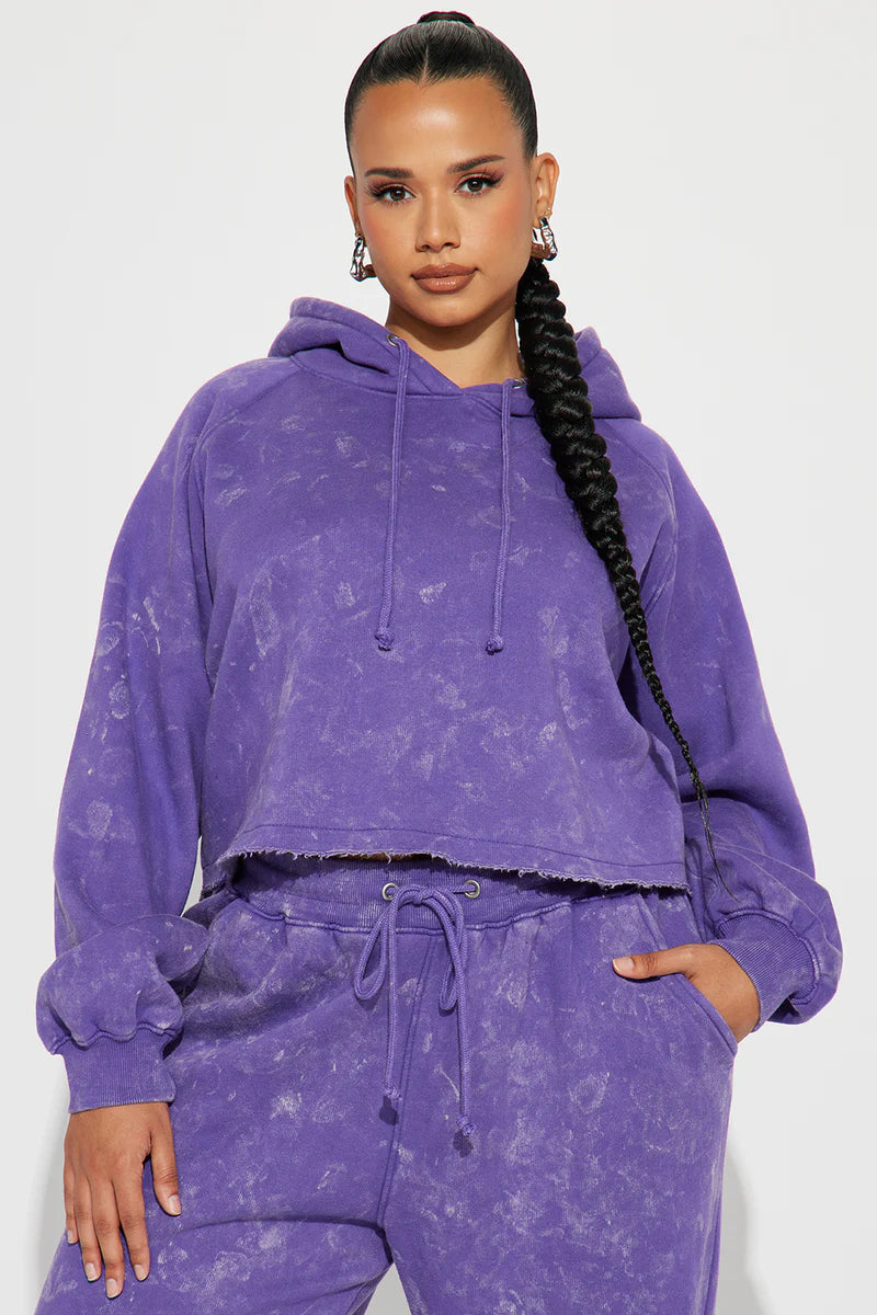 MY TIME MINERAL WASH JOGGER SET