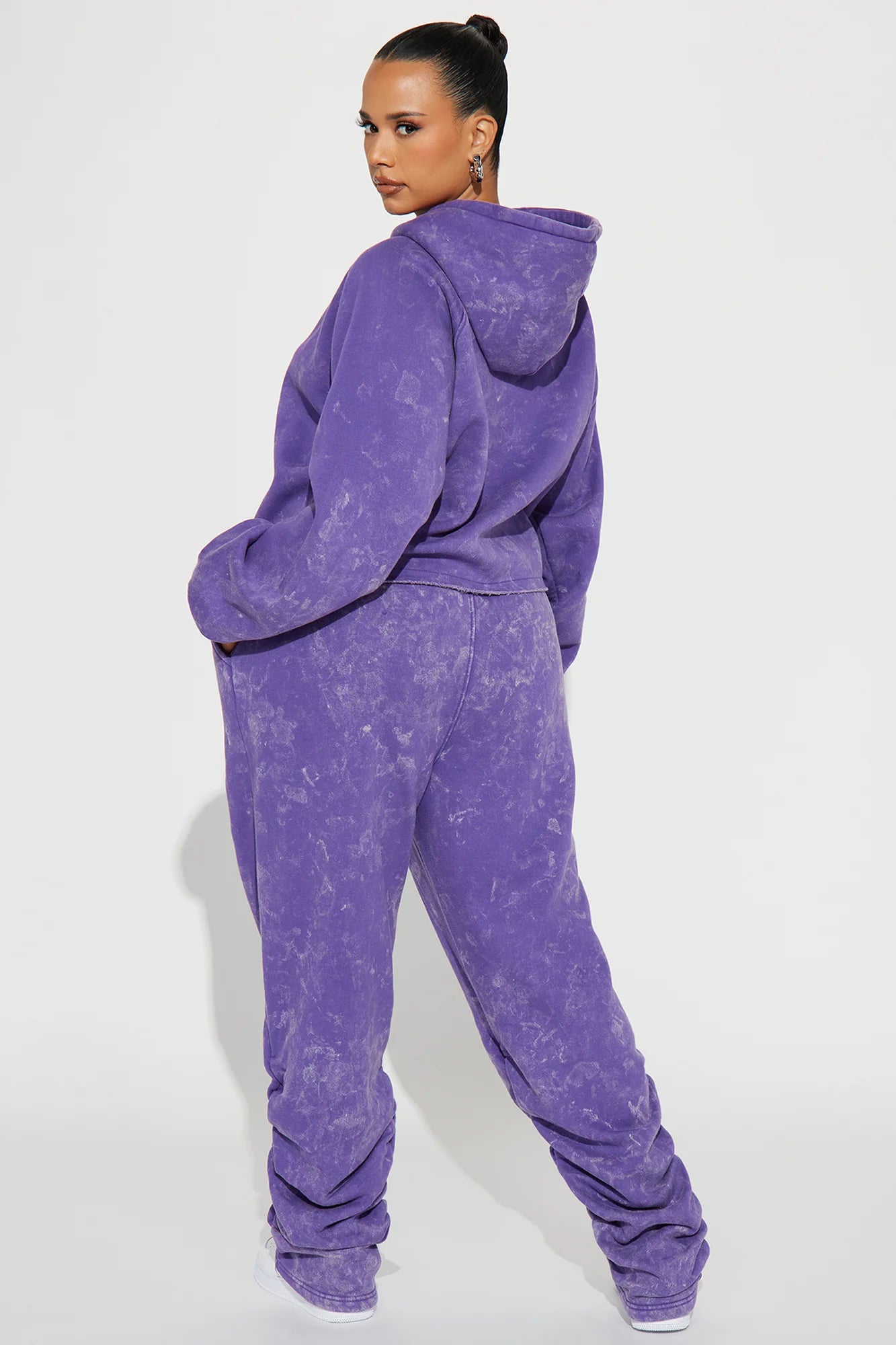 MY TIME MINERAL WASH JOGGER SET