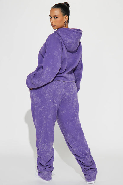 MY TIME MINERAL WASH JOGGER SET