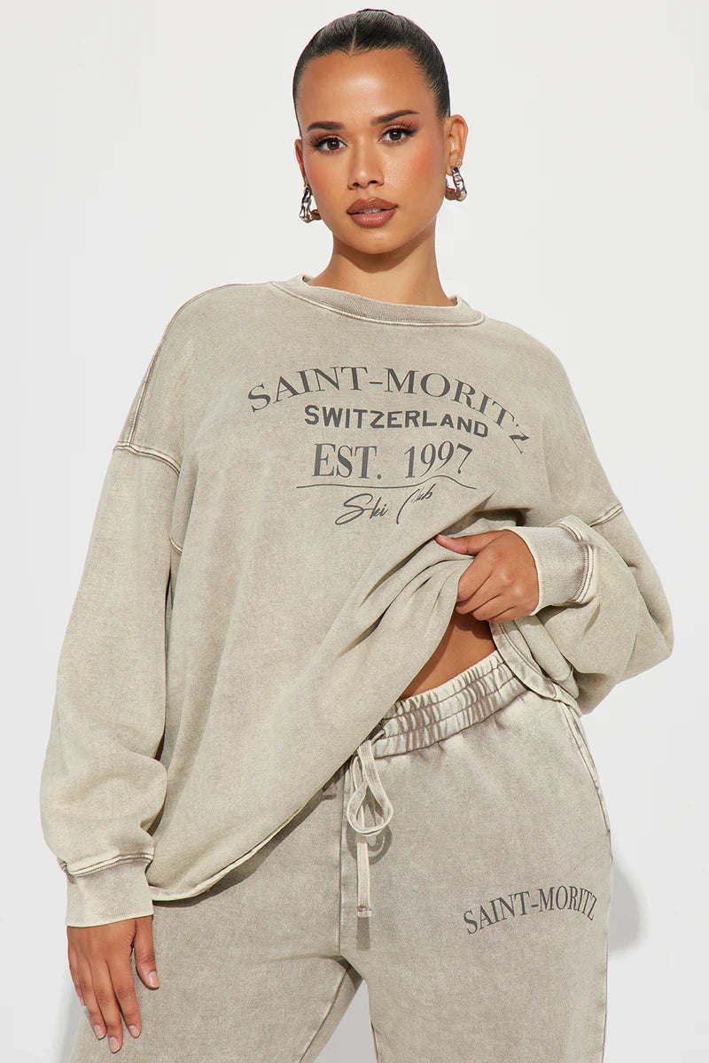 SAINT-MORITZ SWEATSHIRT SET