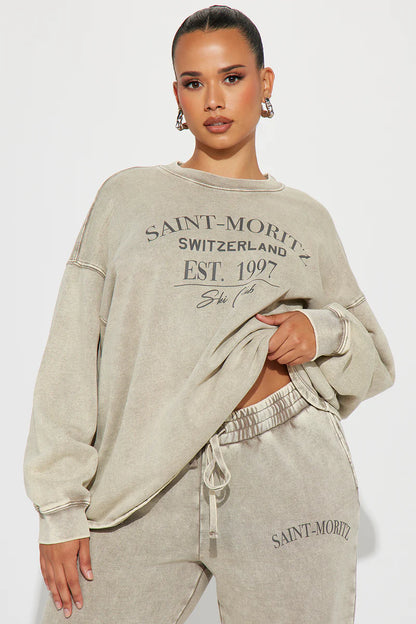SAINT-MORITZ SWEATSHIRT SET