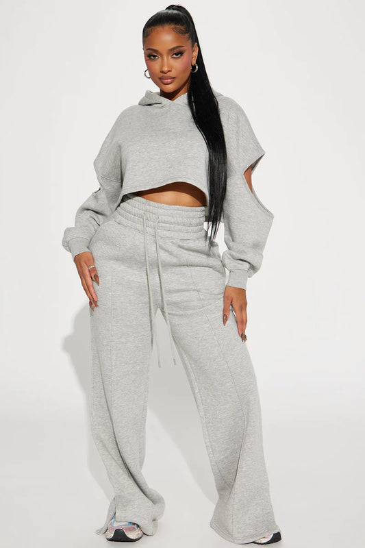DAILY ROUTINE FLEECE PANT SET
