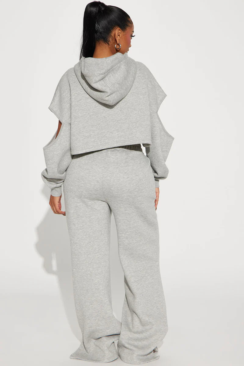 DAILY ROUTINE FLEECE PANT SET