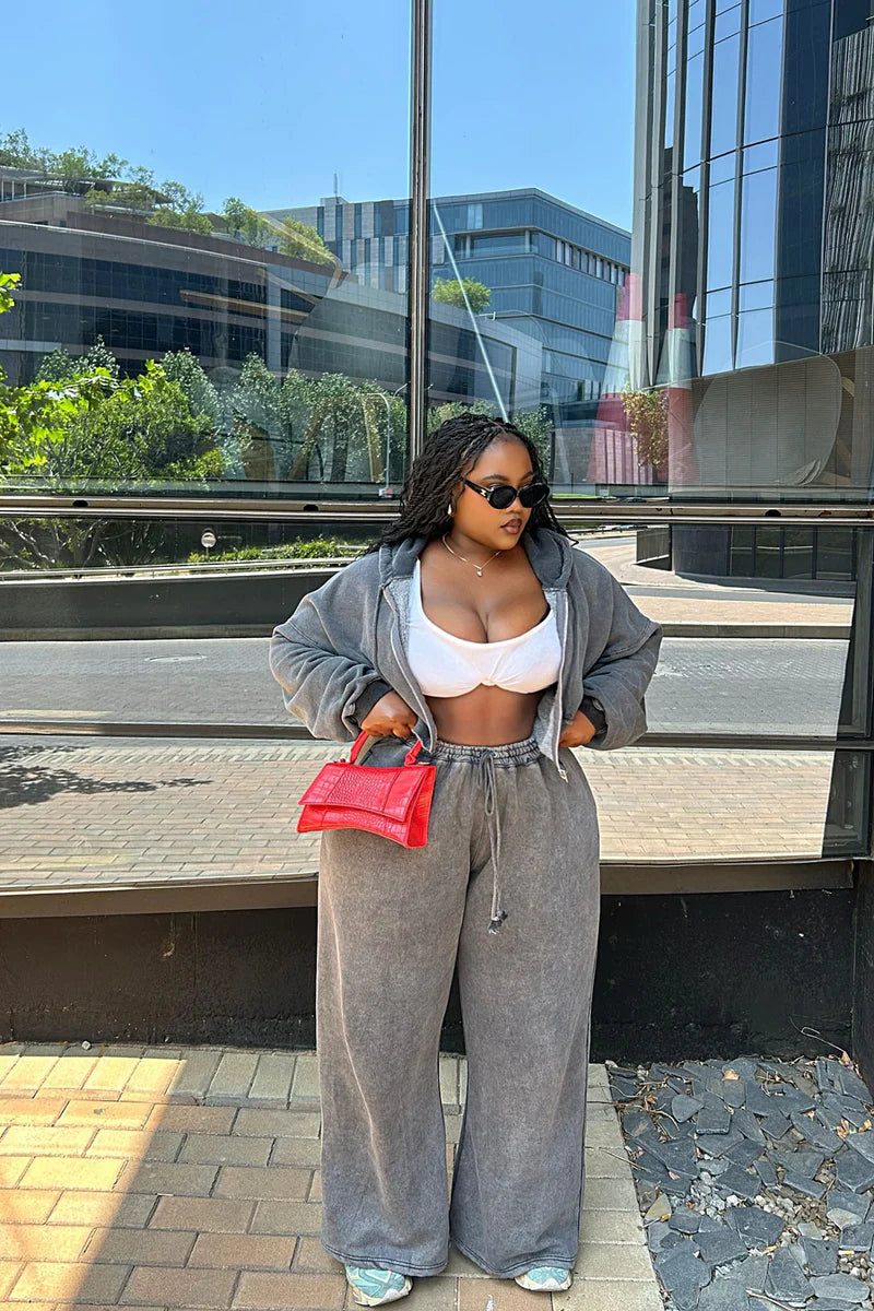 ON THE GO FLEECE PANT SET