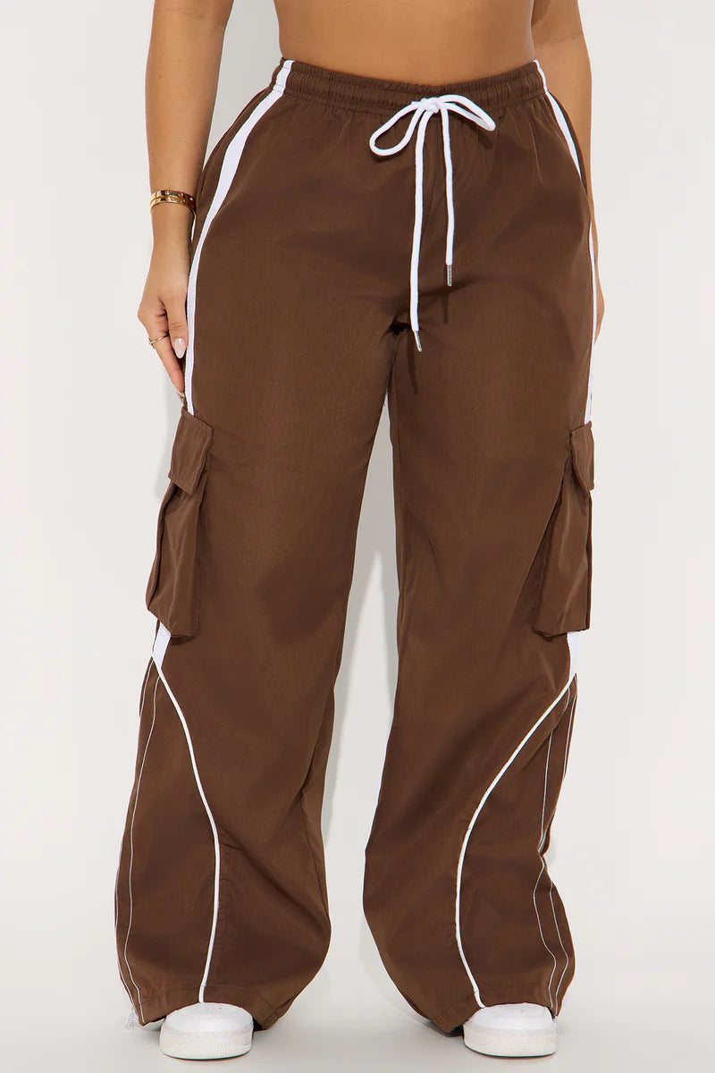 GET TO KNOW ME CARGO TRACK PANT