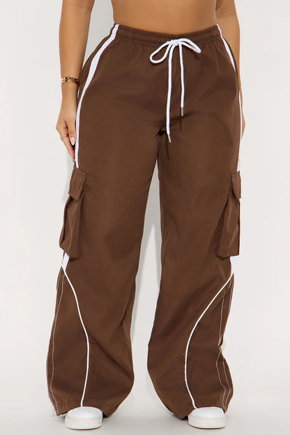 GET TO KNOW ME CARGO TRACK PANT