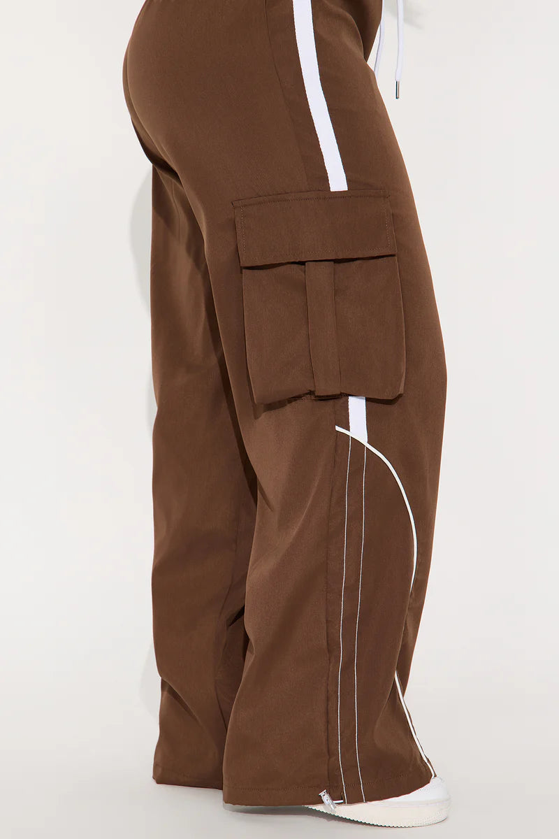 GET TO KNOW ME CARGO TRACK PANT