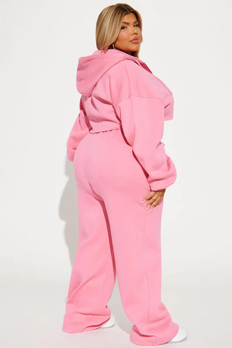 ON THE GO FLEECE PANT SET