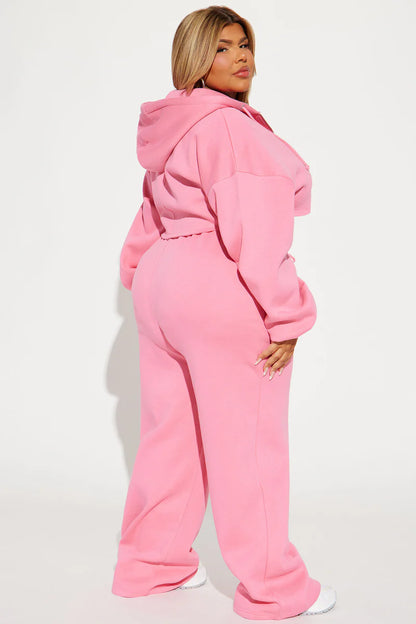 ON THE GO FLEECE PANT SET