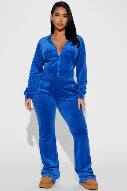 MY FAVORITE VELOUR PANT SET