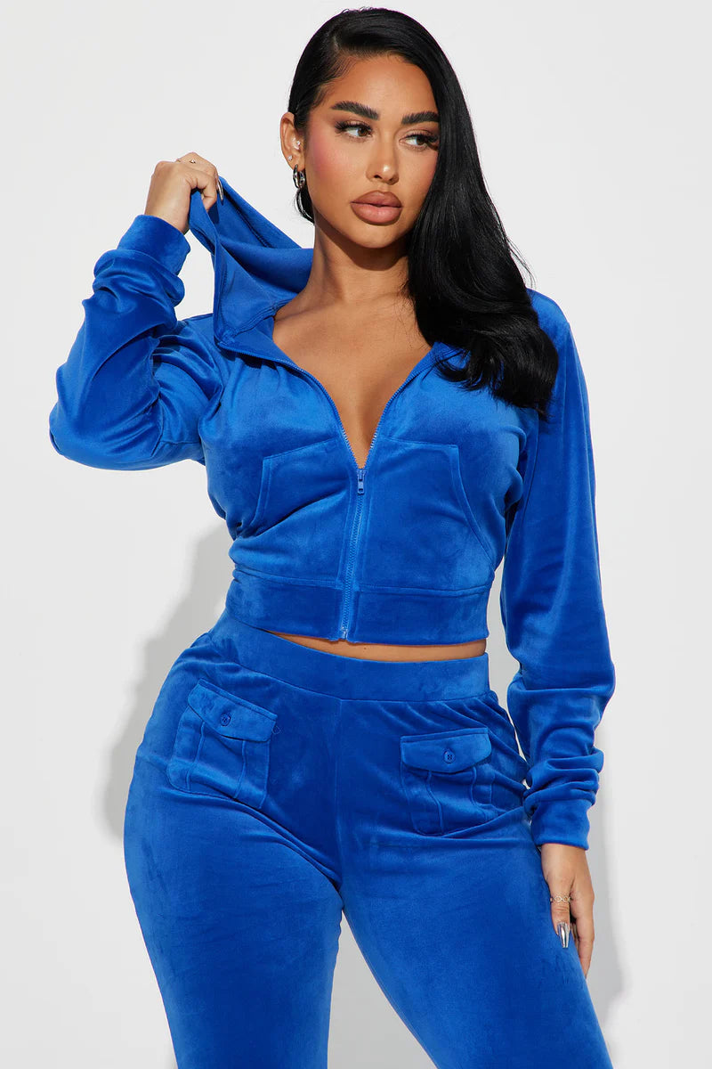 MY FAVORITE VELOUR PANT SET