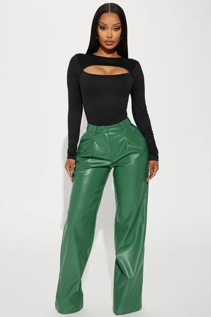 ELI CUT OUT LONG SLEEVE BODYSUIT