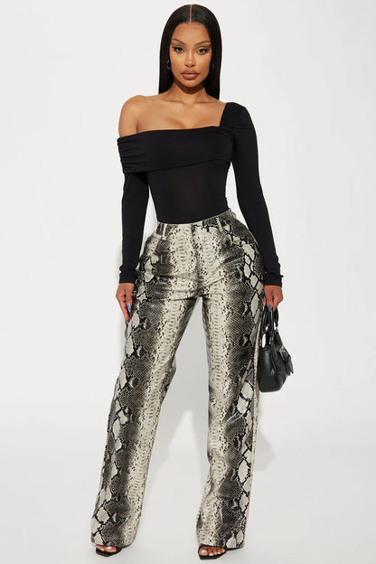 GIA ONE SHOULDER BODYSUIT