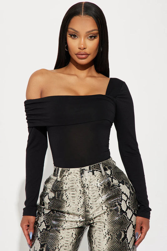 GIA ONE SHOULDER BODYSUIT