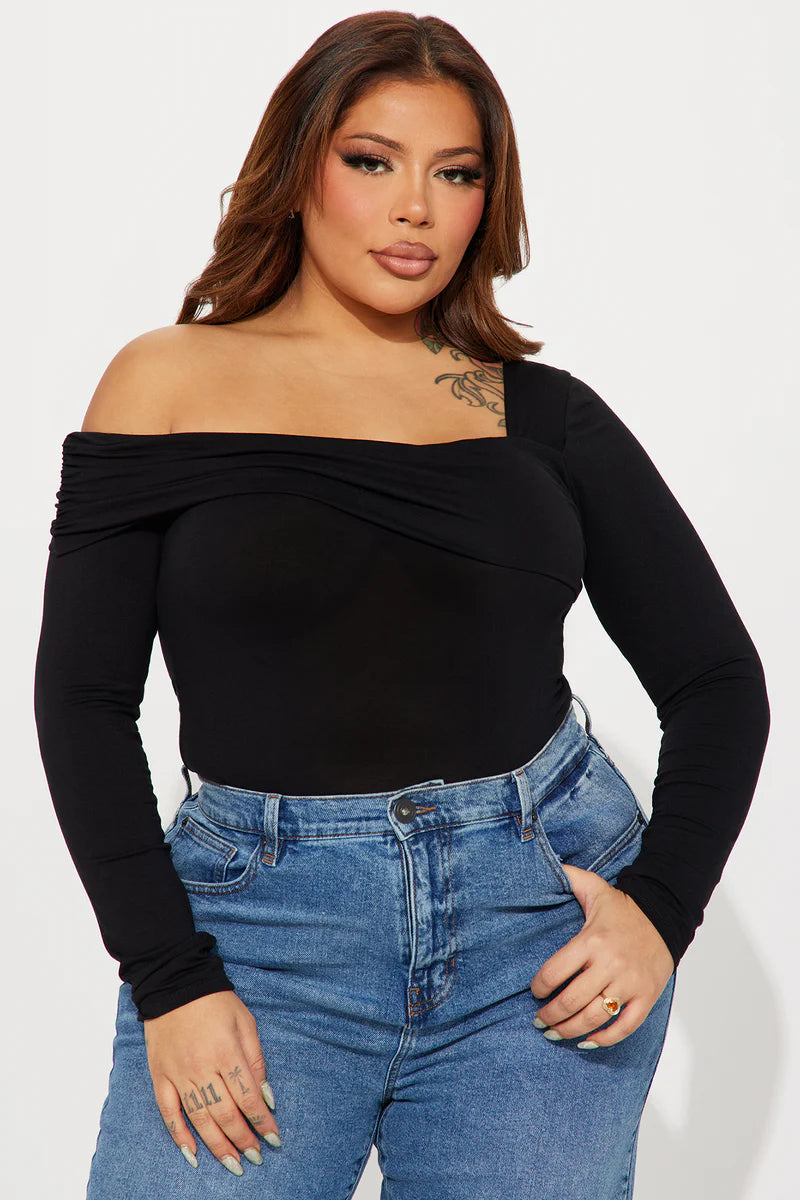 GIA ONE SHOULDER BODYSUIT