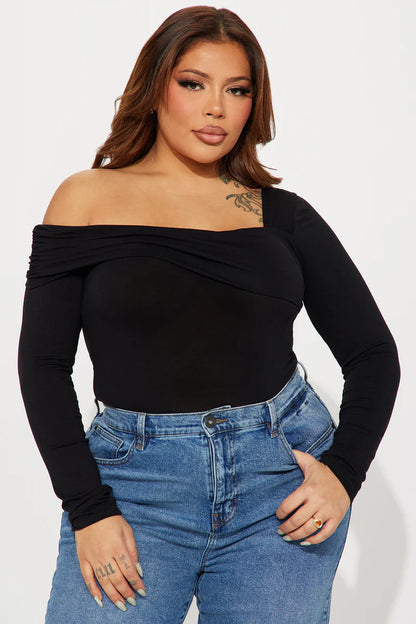 GIA ONE SHOULDER BODYSUIT