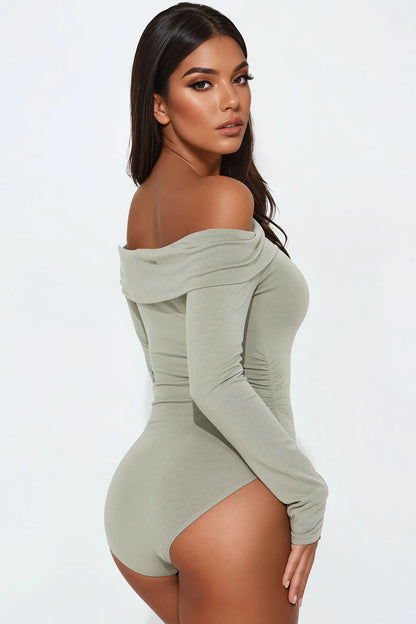 CHANTEL OFF SHOULDER BODYSUIT