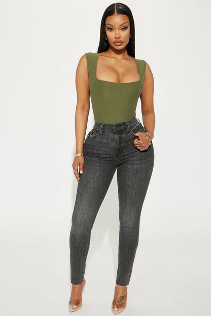 SERENA SQUARE NECK BODYSUIT