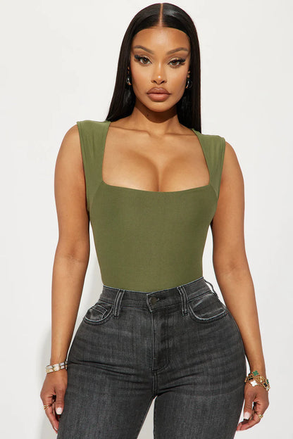 SERENA SQUARE NECK BODYSUIT