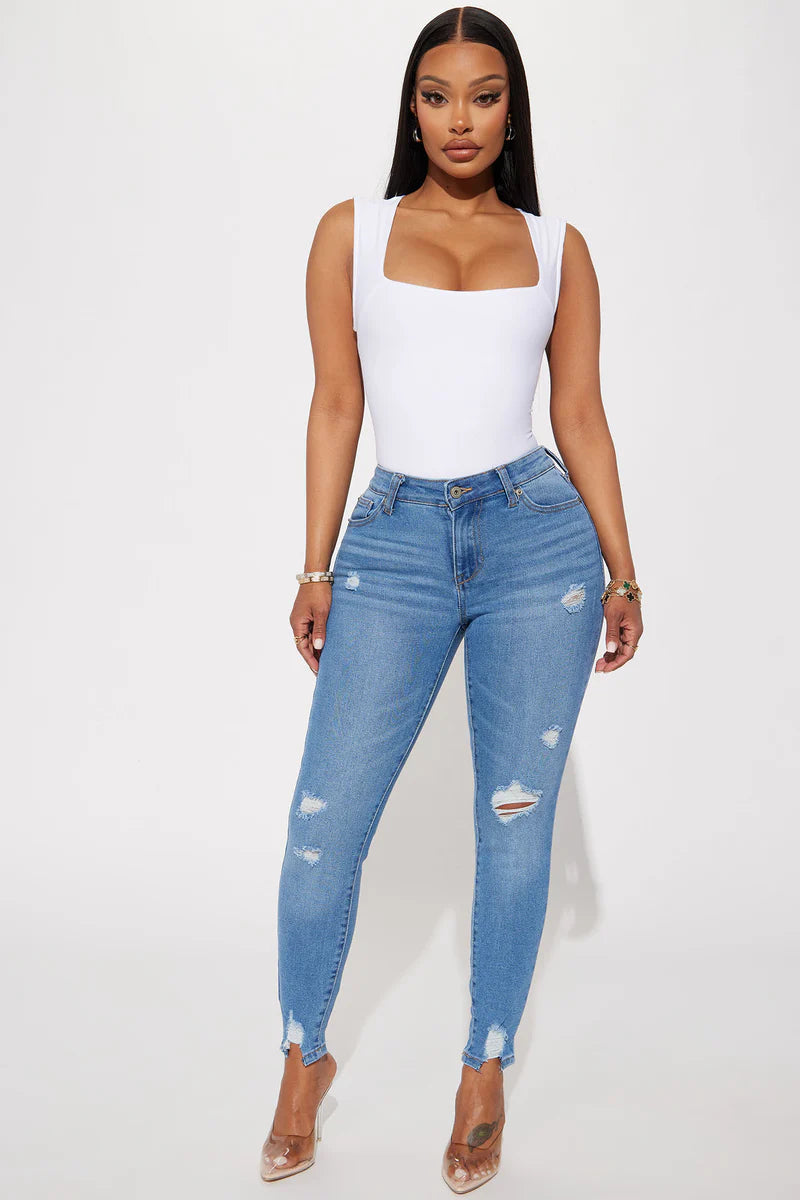 SERENA SQUARE NECK BODYSUIT